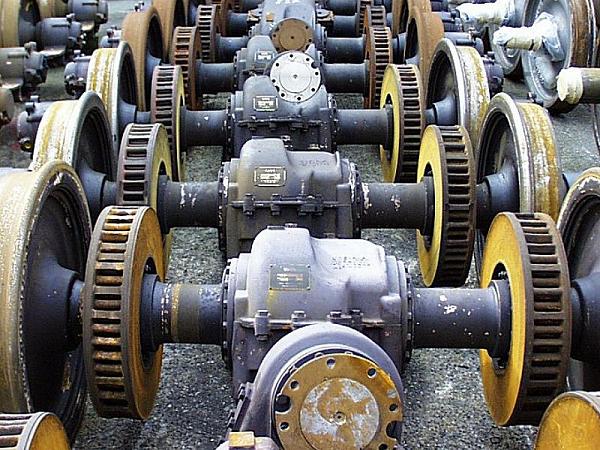 DB-Werk Kassel: Antriebsachsen S-Bahn